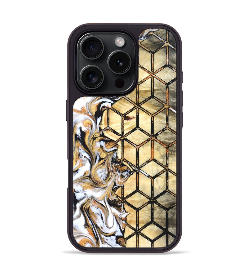 iPhone 16 Pro Wood Phone Case - Lew (Pattern, 822480)