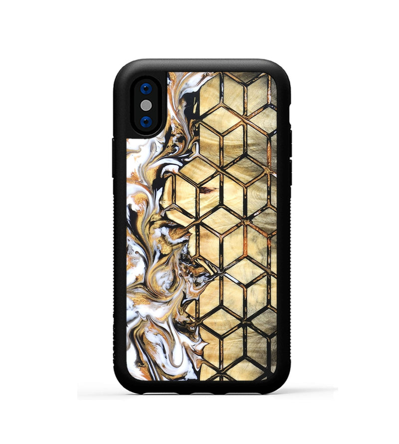 iPhone Xs Wood Phone Case - Lew (Pattern, 822480)