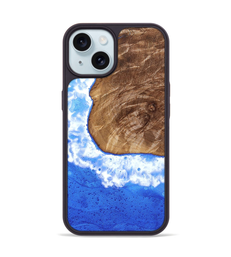 iPhone 15 Wood Phone Case - Dalia (Coastal, 822516)