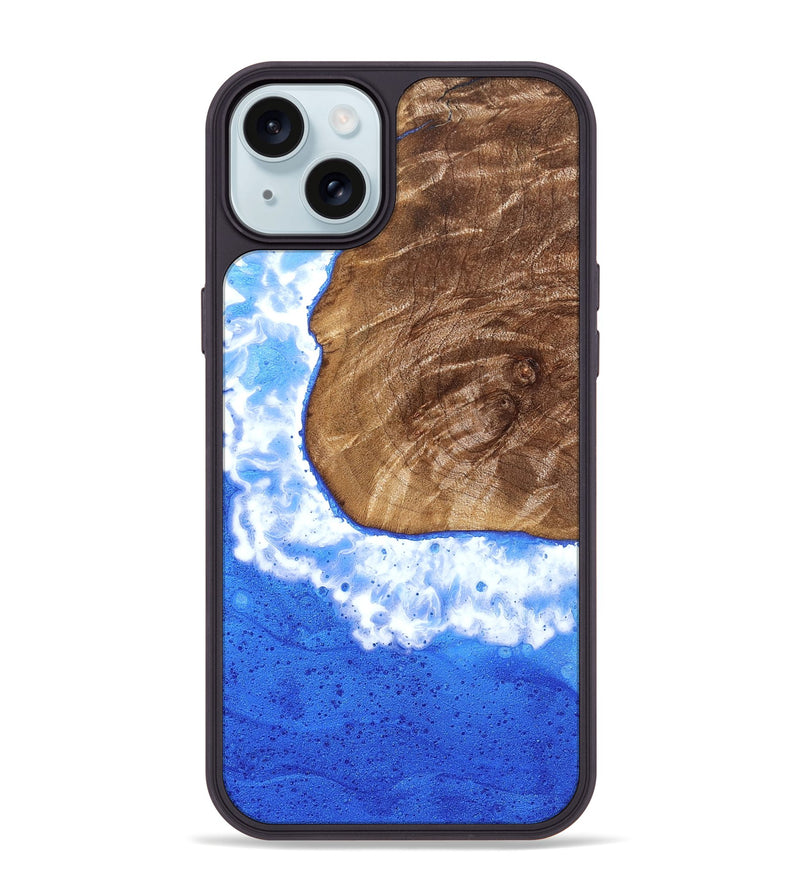 iPhone 15 Plus Wood Phone Case - Dalia (Coastal, 822516)