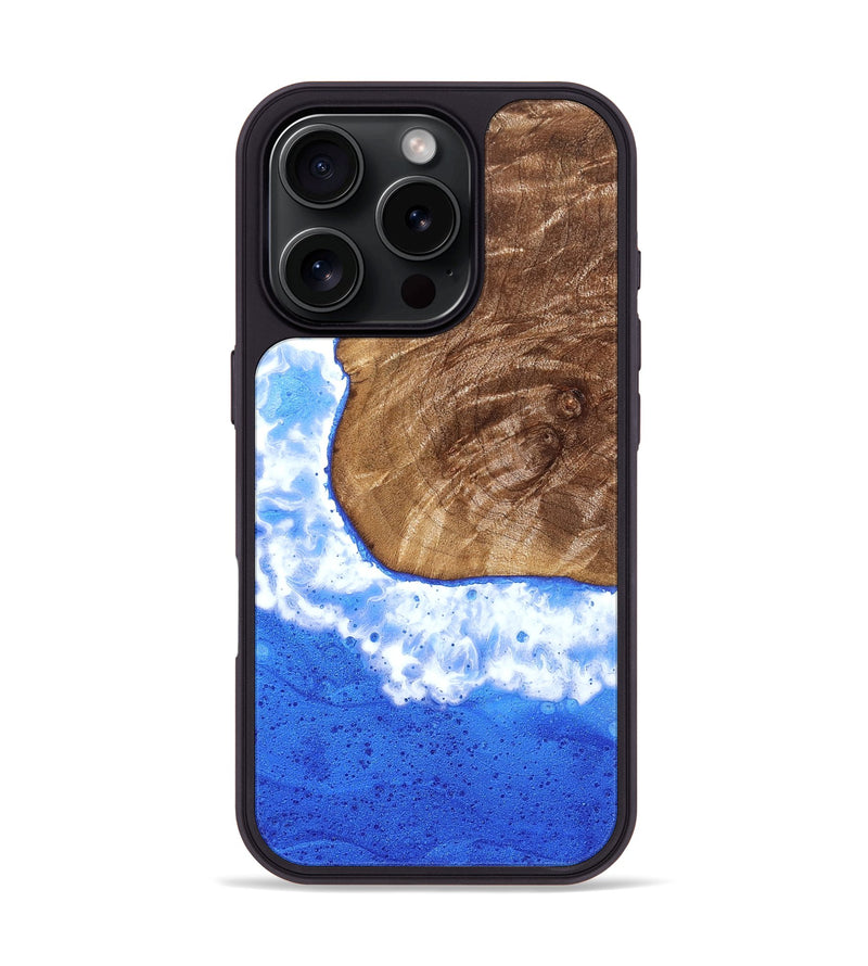 iPhone 16 Pro Wood Phone Case - Dalia (Coastal, 822516)