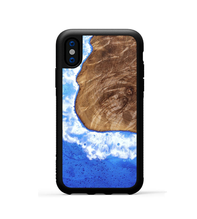 iPhone Xs Wood Phone Case - Dalia (Coastal, 822516)