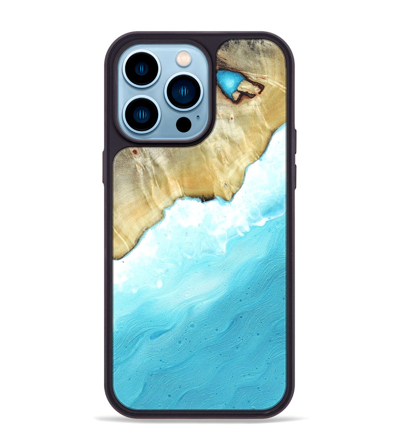 iPhone 14 Pro Max Wood Phone Case - Letha (Coastal, 822517)
