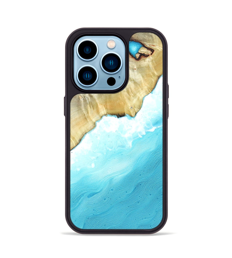 iPhone 14 Pro Wood Phone Case - Letha (Coastal, 822517)