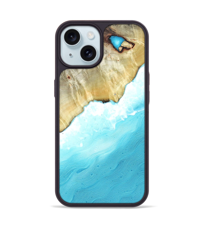 iPhone 15 Wood Phone Case - Letha (Coastal, 822517)
