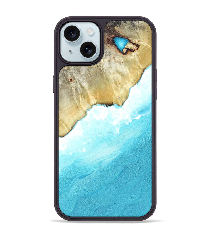 iPhone 15 Plus Wood Phone Case - Letha (Coastal, 822517)