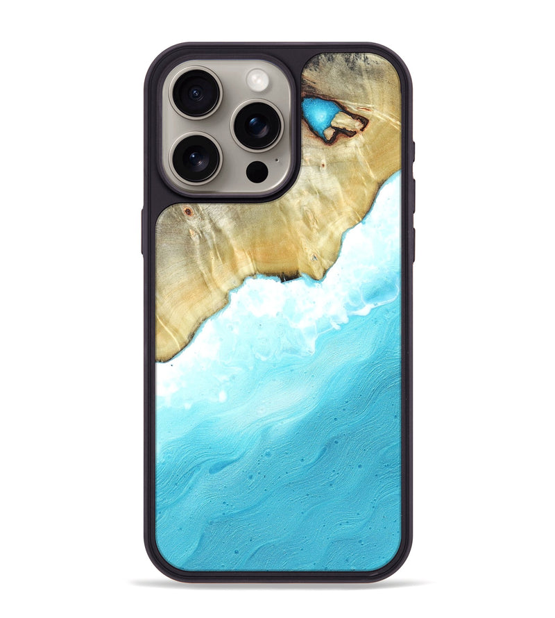 iPhone 15 Pro Max Wood Phone Case - Letha (Coastal, 822517)