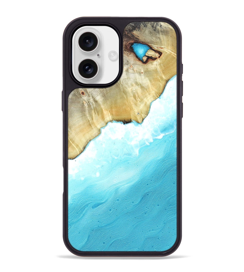 iPhone 16 Plus Wood Phone Case - Letha (Coastal, 822517)