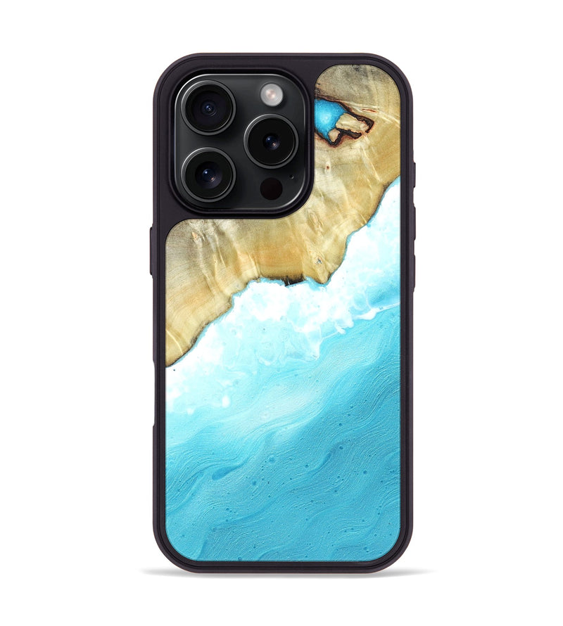 iPhone 16 Pro Wood Phone Case - Letha (Coastal, 822517)