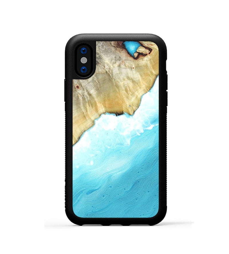 iPhone Xs Wood Phone Case - Letha (Coastal, 822517)