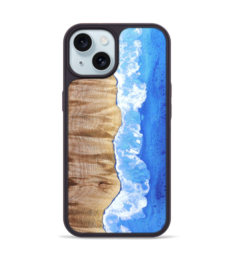 iPhone 15 Wood Phone Case - Brenna (Coastal, 822518)
