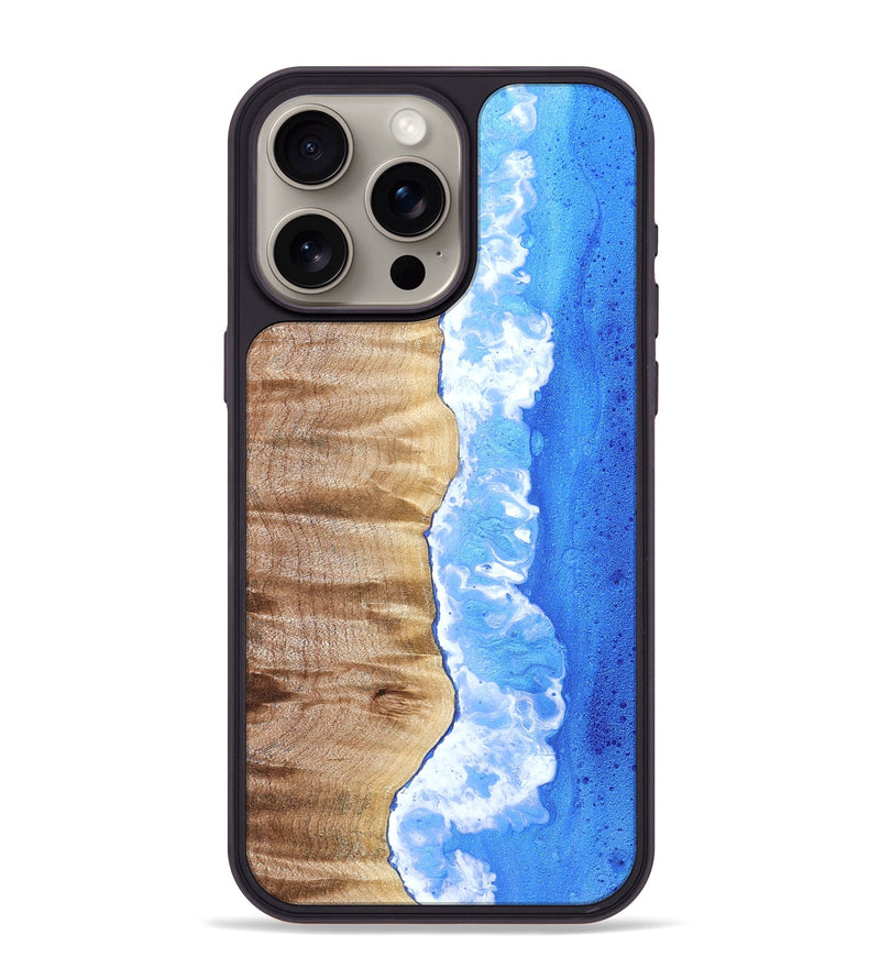 iPhone 15 Pro Max Wood Phone Case - Brenna (Coastal, 822518)