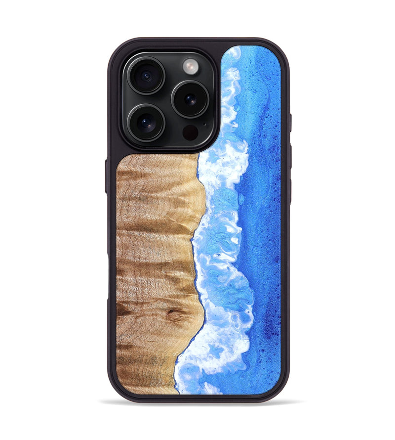 iPhone 16 Pro Wood Phone Case - Brenna (Coastal, 822518)