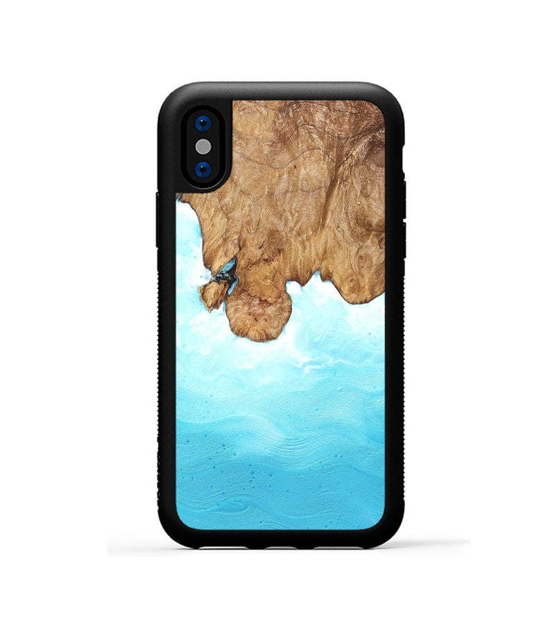 iPhone Xs Wood Phone Case - Bernie (Coastal, 822521)