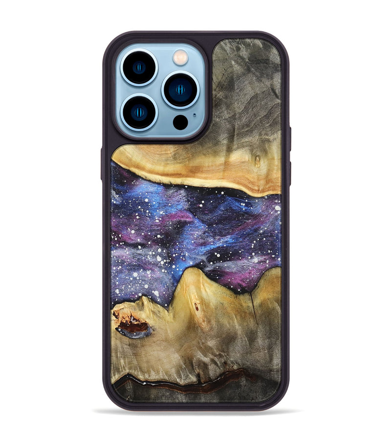 iPhone 14 Pro Max Wood Phone Case - Tamara (Cosmos, 822536)