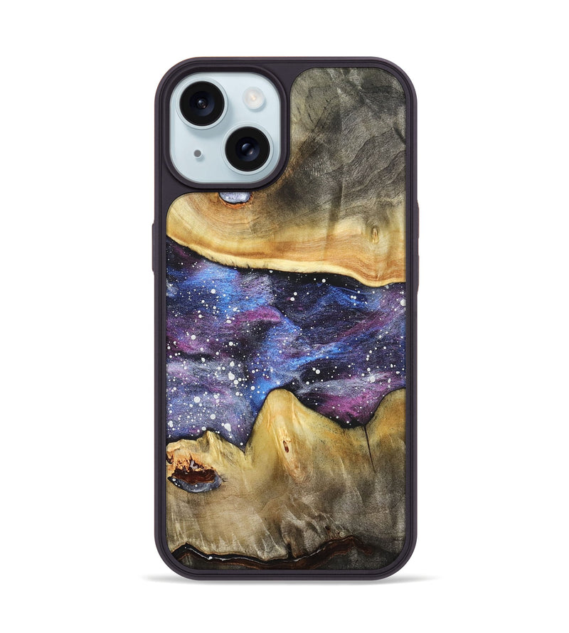 iPhone 15 Wood Phone Case - Tamara (Cosmos, 822536)