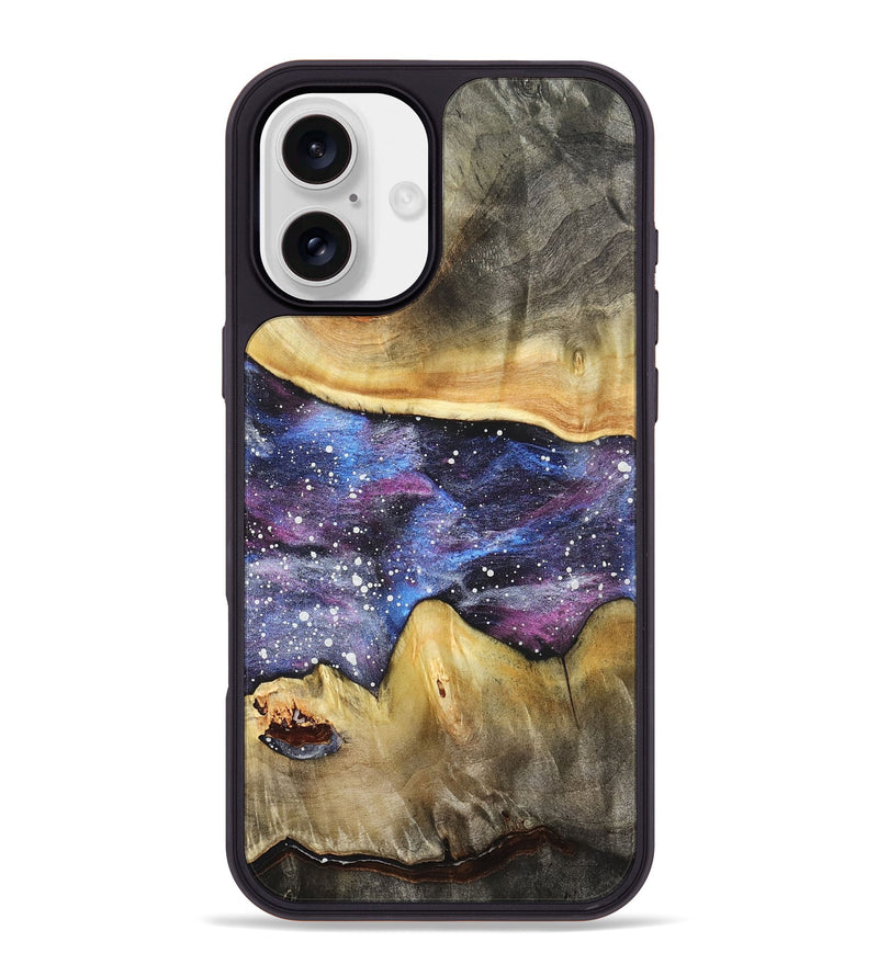 iPhone 16 Plus Wood Phone Case - Tamara (Cosmos, 822536)