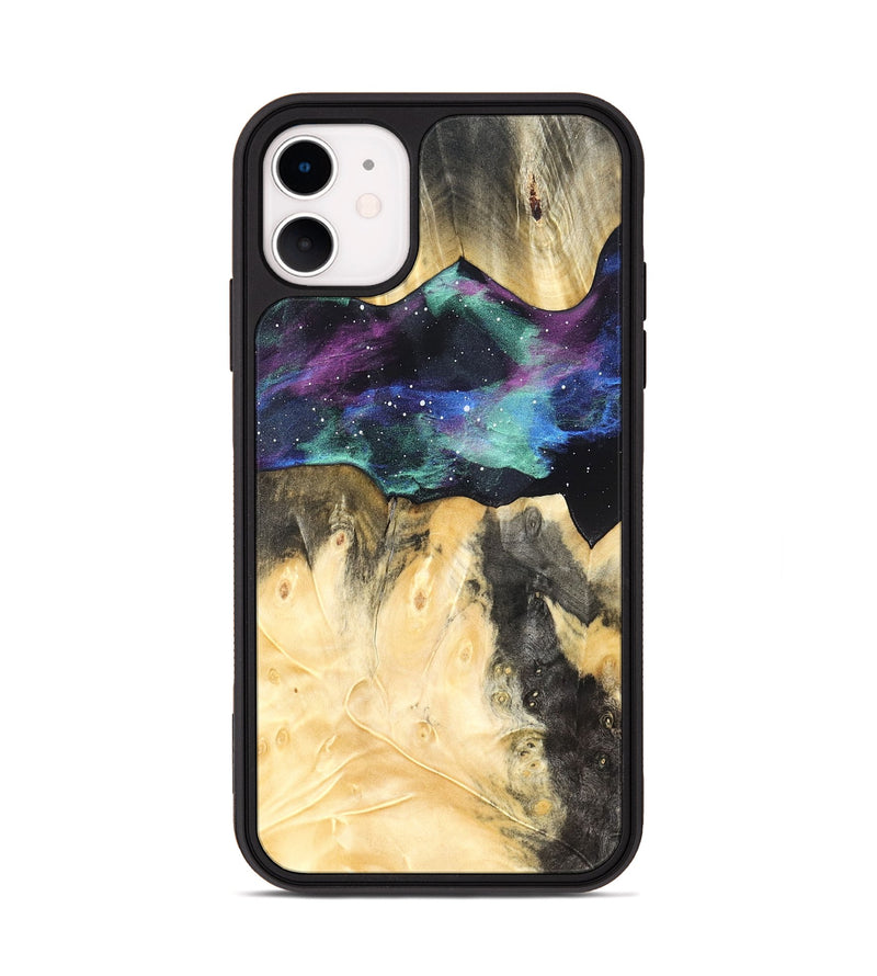 iPhone 11 Wood Phone Case - Nallely (Cosmos, 822560)