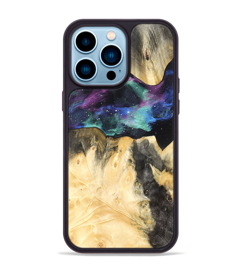 iPhone 14 Pro Max Wood Phone Case - Nallely (Cosmos, 822560)