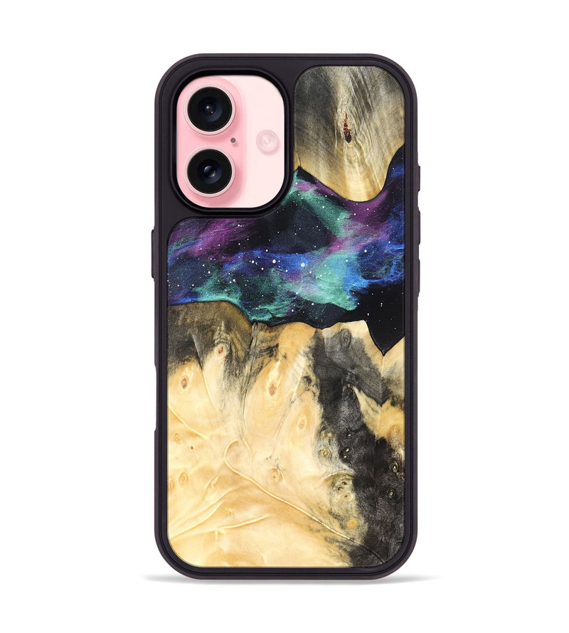 iPhone 16 Wood Phone Case - Nallely (Cosmos, 822560)