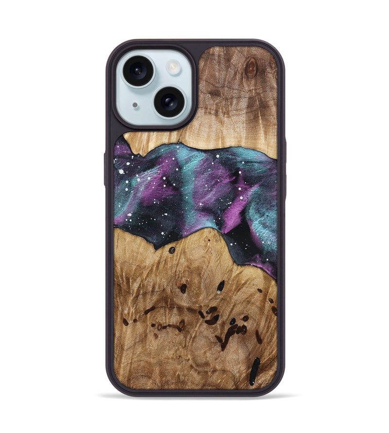 iPhone 15 Wood Phone Case - Delilah (Cosmos, 822570)