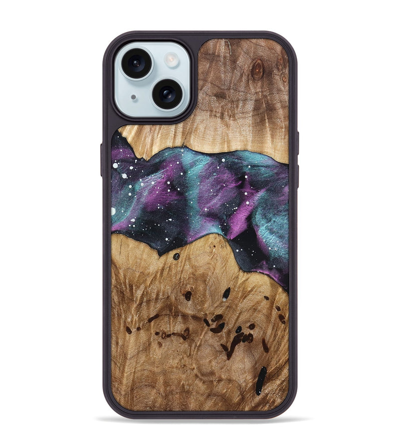 iPhone 15 Plus Wood Phone Case - Delilah (Cosmos, 822570)