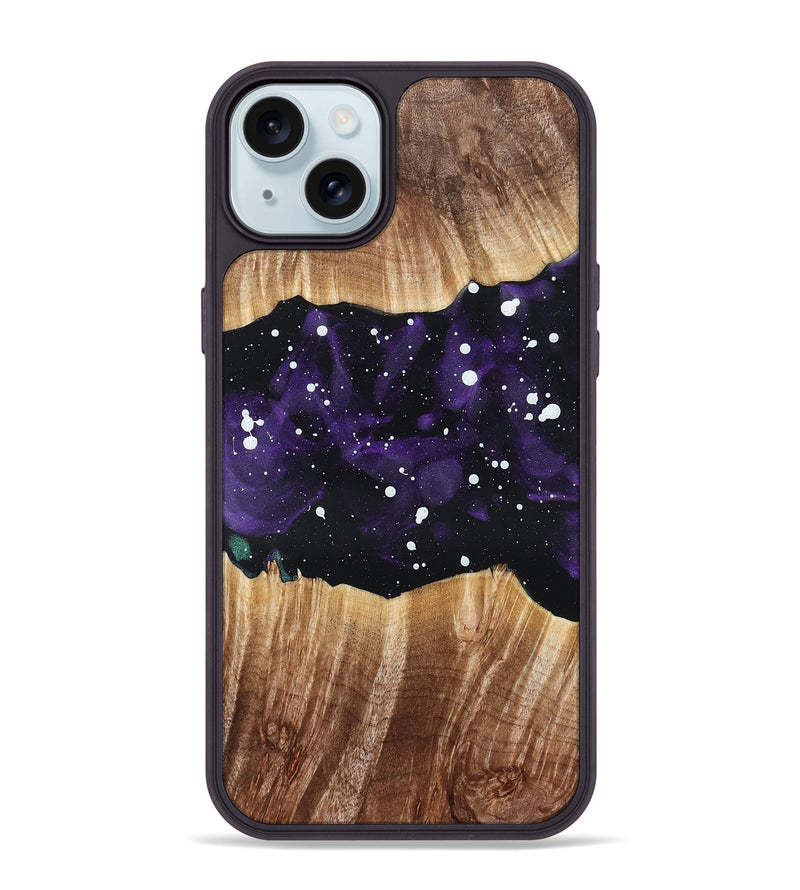 iPhone 15 Plus Wood Phone Case - Keshia (Cosmos, 822588)