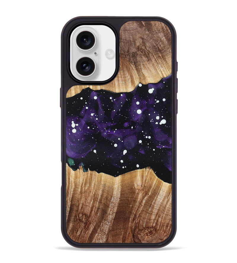 iPhone 16 Plus Wood Phone Case - Keshia (Cosmos, 822588)