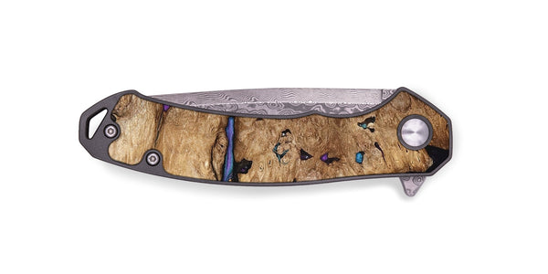 EDC Wood Pocket Knife - Lucille (Purple, 822592)