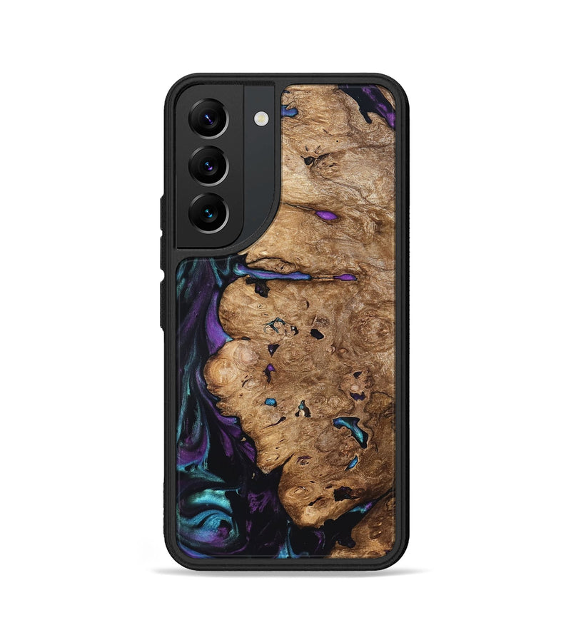Galaxy S22 Wood Phone Case - Lucille (Purple, 822592)