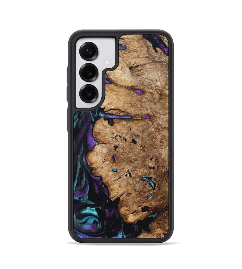 Galaxy S25 Wood Phone Case - Lucille (Purple, 822592)