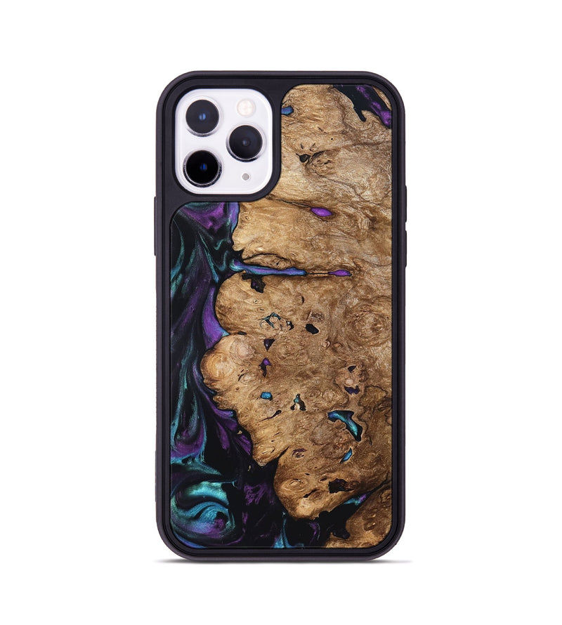 iPhone 11 Pro Wood Phone Case - Lucille (Purple, 822592)