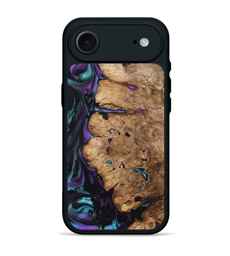 iPhone 17 Air Wood Phone Case - Lucille (Purple, 822592)