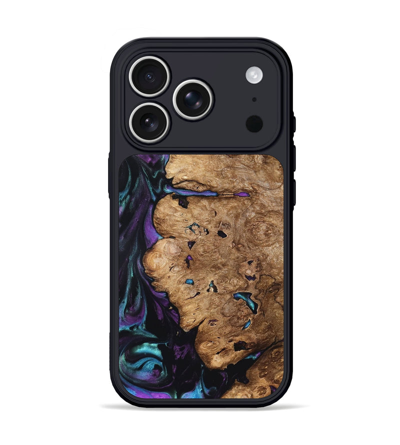 iPhone 17 Pro Wood Phone Case - Lucille (Purple, 822592)