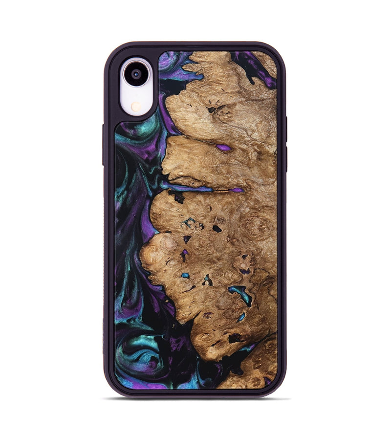 iPhone Xr Wood Phone Case - Lucille (Purple, 822592)