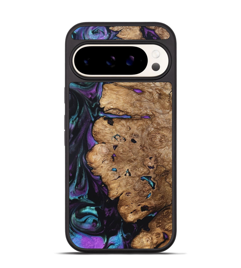 Pixel 9 Wood Phone Case - Lucille (Purple, 822592)