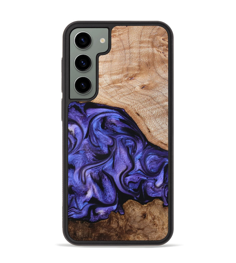 Galaxy S23 Plus Wood Phone Case - Marlena (Purple, 822593)