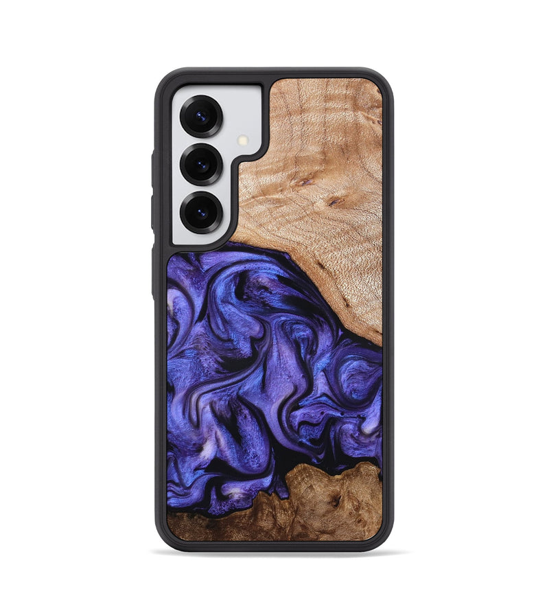Galaxy S25 Wood Phone Case - Marlena (Purple, 822593)