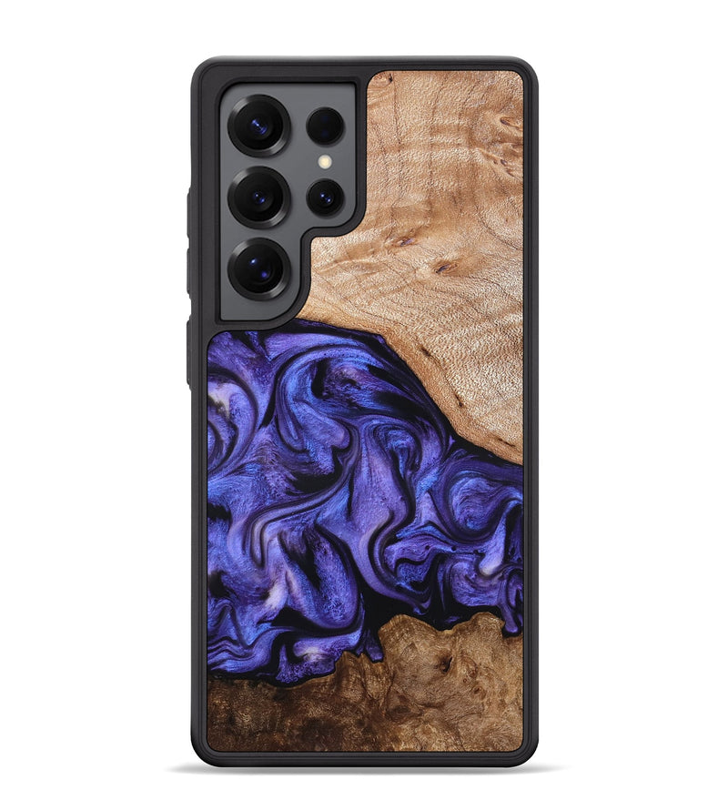 Galaxy S25 Ultra Wood Phone Case - Marlena (Purple, 822593)