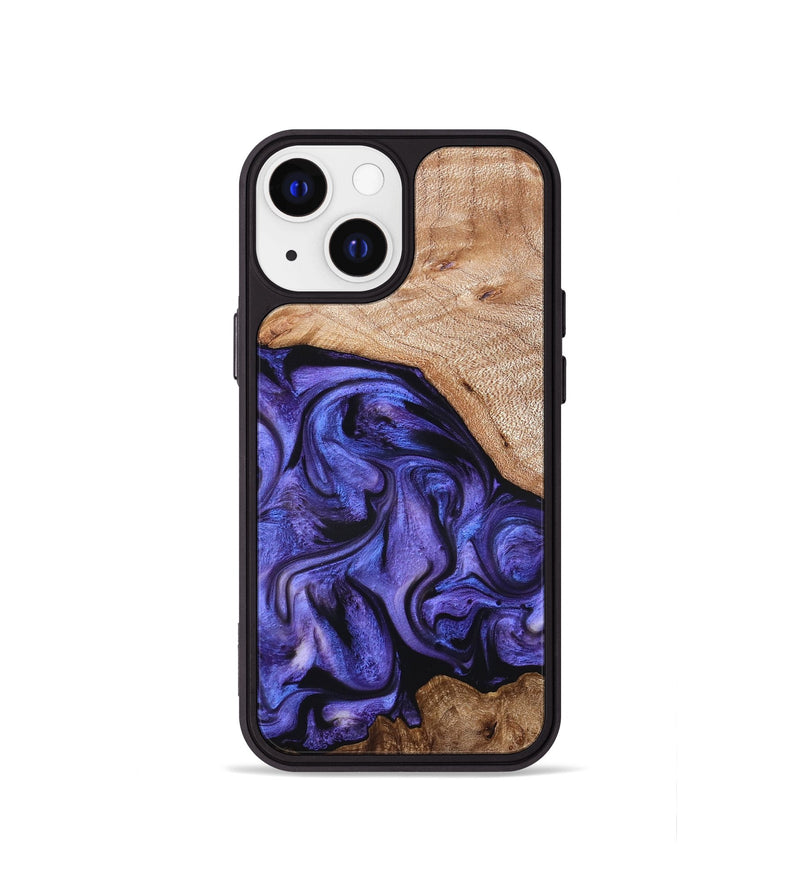 iPhone 13 mini Wood Phone Case - Marlena (Purple, 822593)
