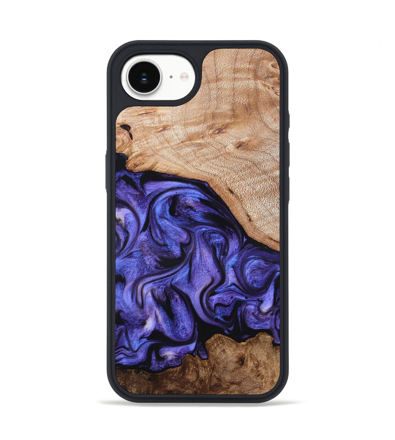iPhone 16e Wood Phone Case - Marlena (Purple, 822593)