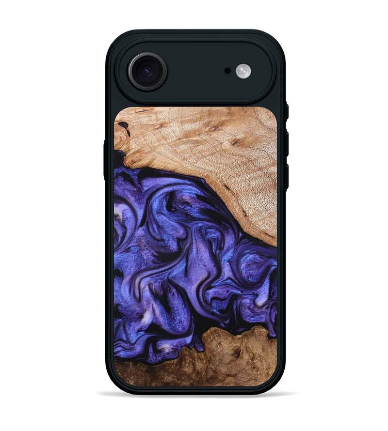 iPhone 17 Air Wood Phone Case - Marlena (Purple, 822593)