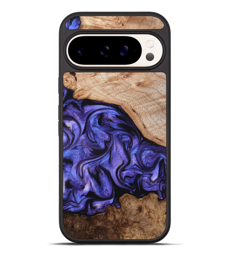 Pixel 9 Pro XL Wood Phone Case - Marlena (Purple, 822593)