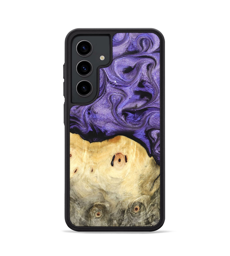 Galaxy S24 Wood Phone Case - Olivia (Purple, 822594)