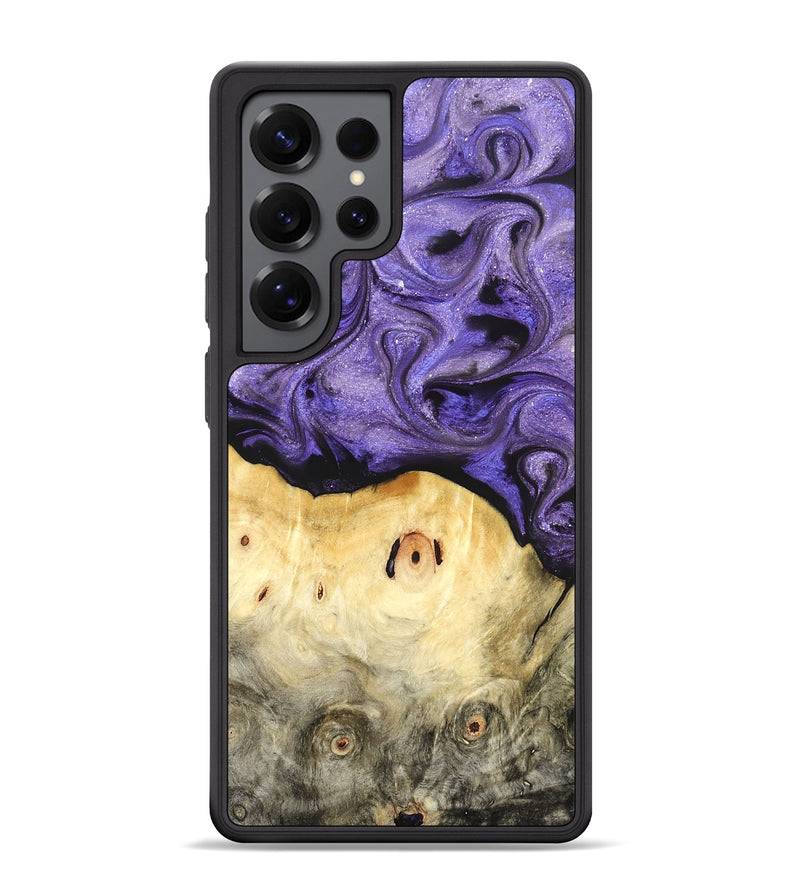 Galaxy S25 Ultra Wood Phone Case - Olivia (Purple, 822594)