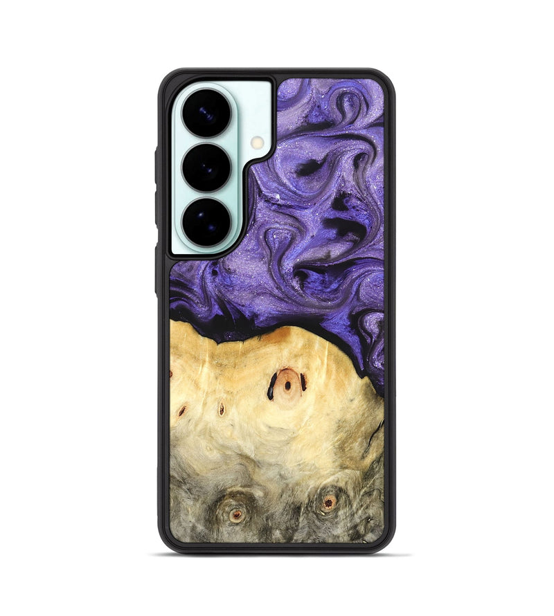 Galaxy S26 Wood Phone Case - Olivia (Purple, 822594)