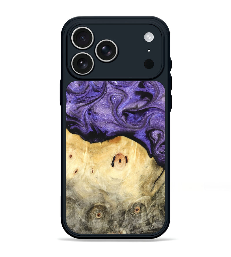 iPhone 17 Pro Max Wood Phone Case - Olivia (Purple, 822594)