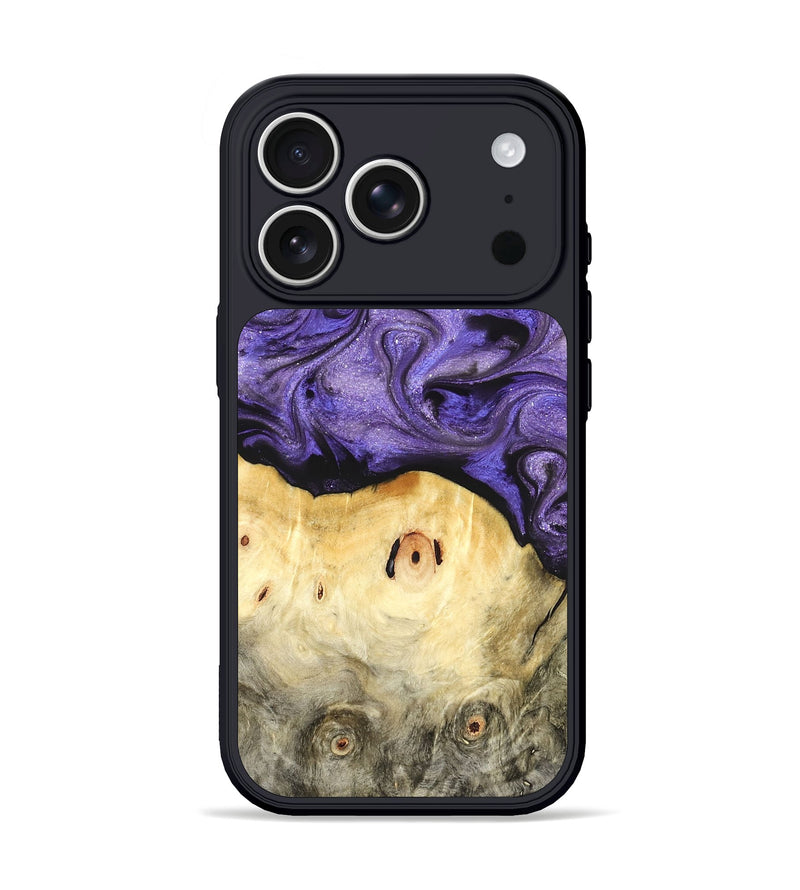 iPhone 17 Pro Wood Phone Case - Olivia (Purple, 822594)