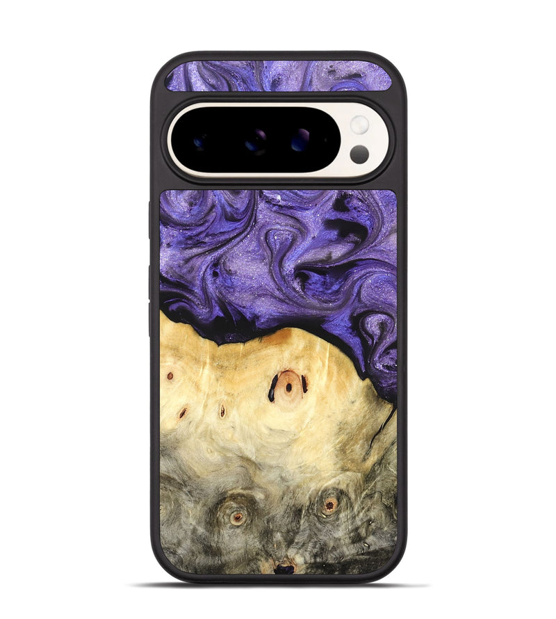 Pixel 9 Pro Wood Phone Case - Olivia (Purple, 822594)