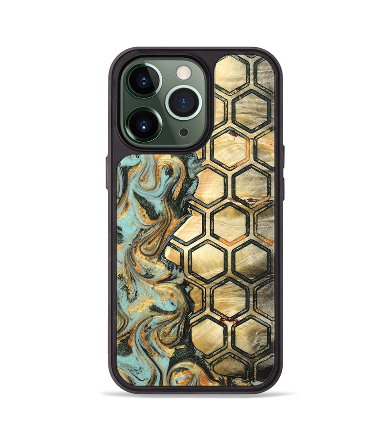 iPhone 13 Pro Wood Phone Case - Gaven (Pattern, 822602)